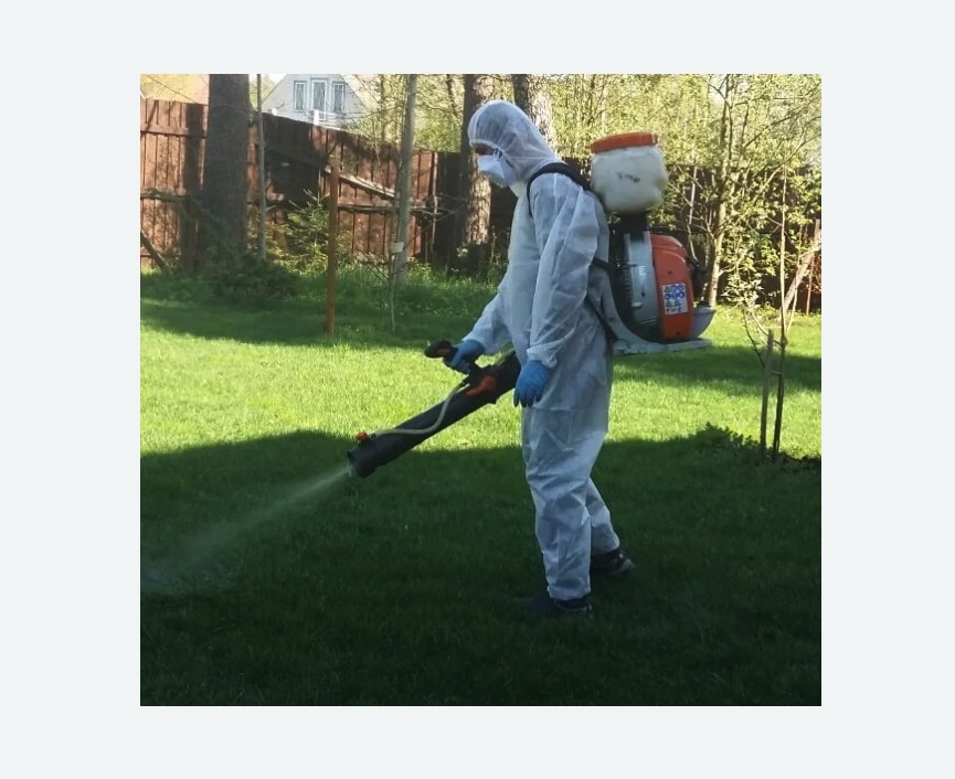 Обработка территории от клещей в Суоярви